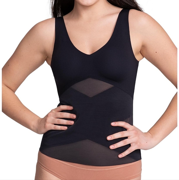 Honeylove Black Shapewear Tank - Picture 1 of 3